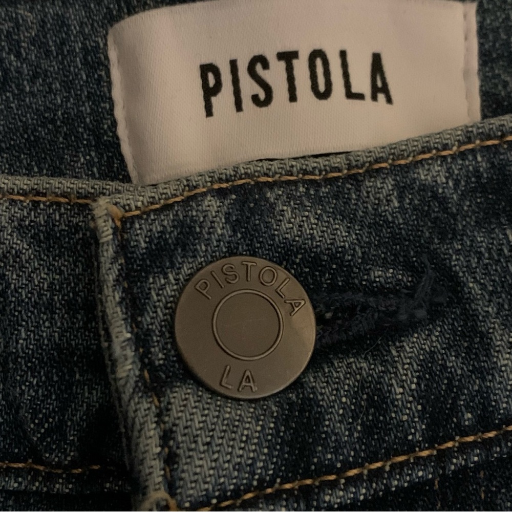 NWT Pistola Colleen High Rise Slim Flare in Willow -Revolve- - Picture 7 of 15